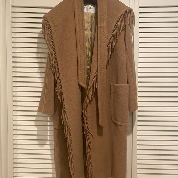 Max Mara long belted coat - Picture 2 of 5